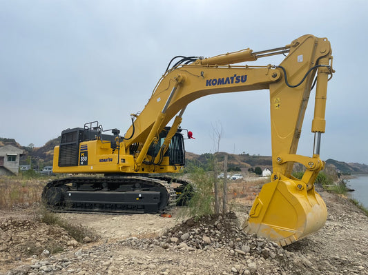 Used Komatsu PC850LC Excavator for Sale rear side view