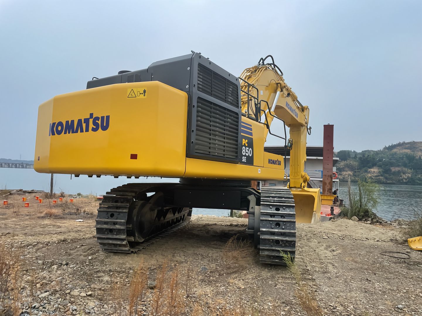 Used Komatsu PC850LC Excavator for Sale front view