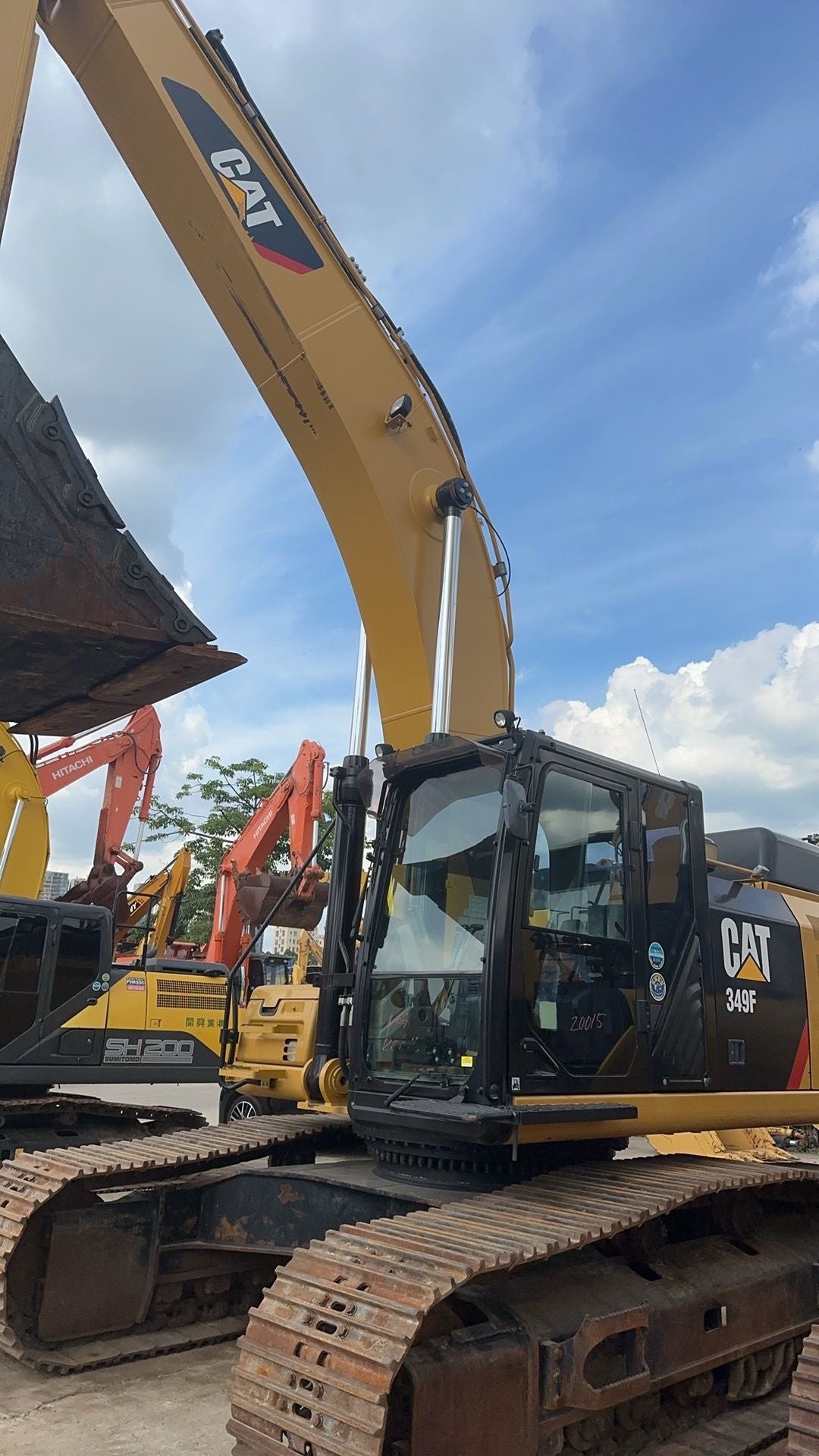 Used Caterpillar 349F Excavator for Sale detail view