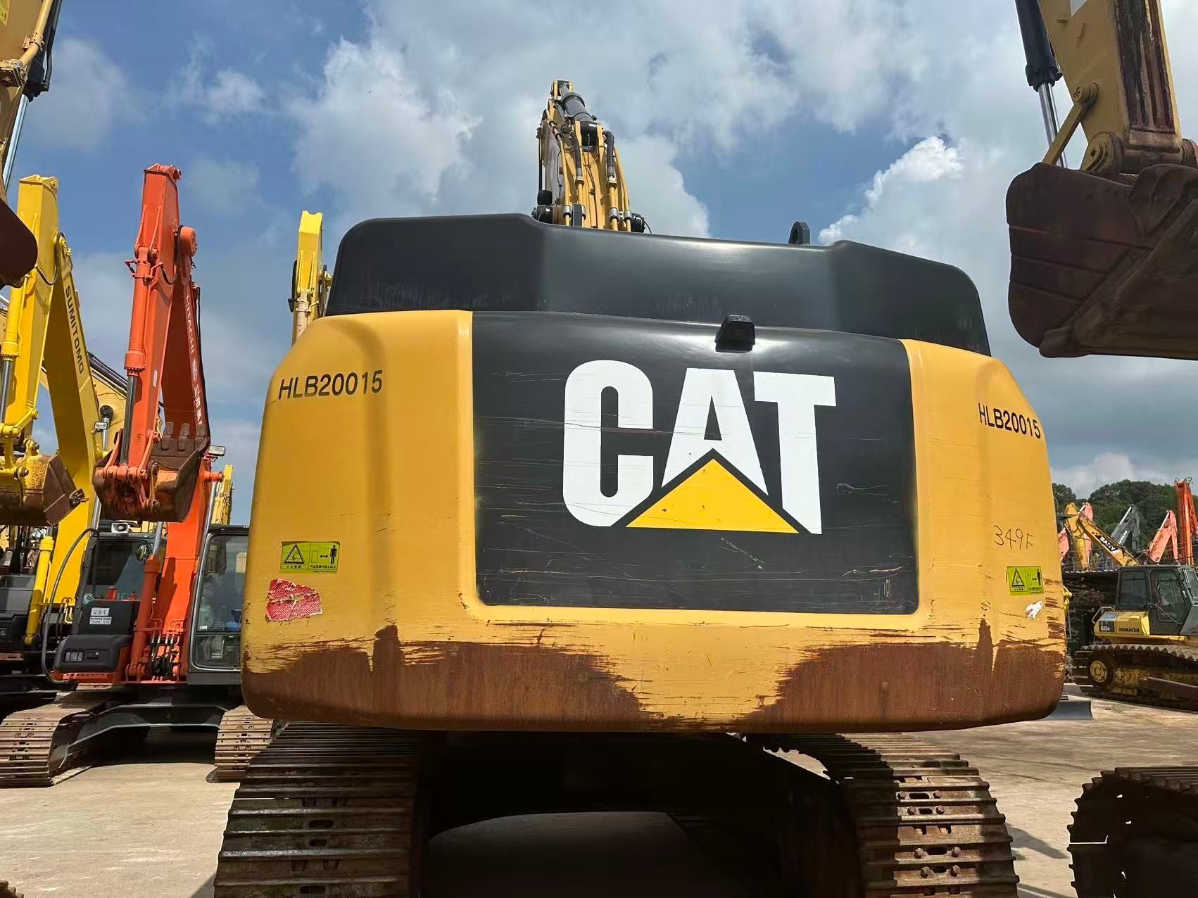 Used Caterpillar 349F Excavator for Sale detail view