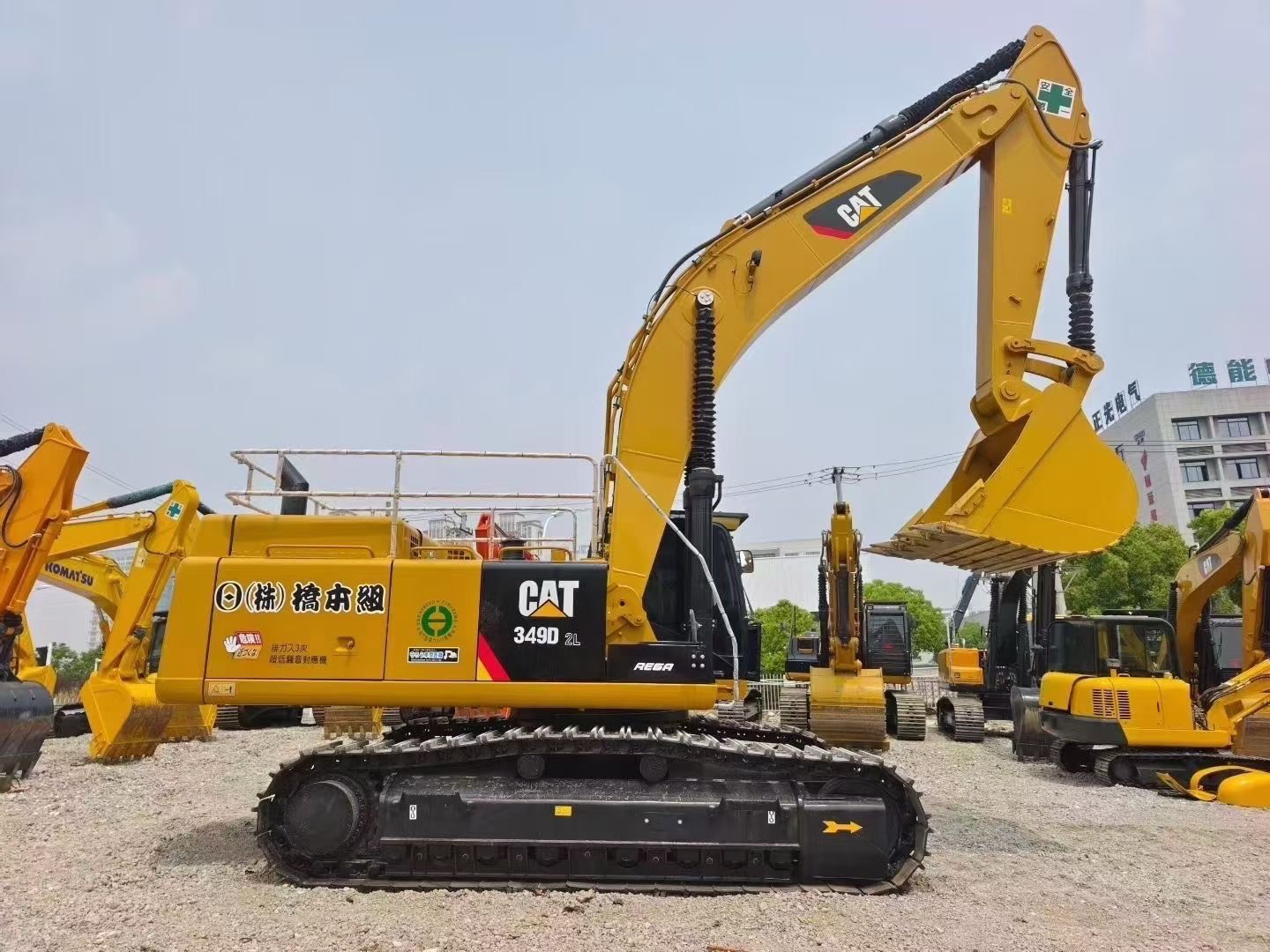 Used Caterpillar 349D2L Excavator for Sale detail view