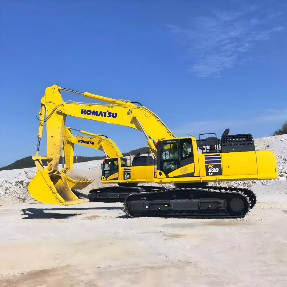 Used Komatsu PC520LC Excavator for Sale side view