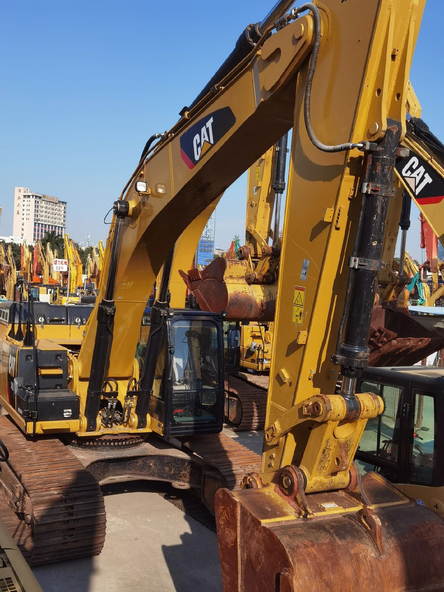 Used Caterpillar 349EL Excavator for Sale detail view