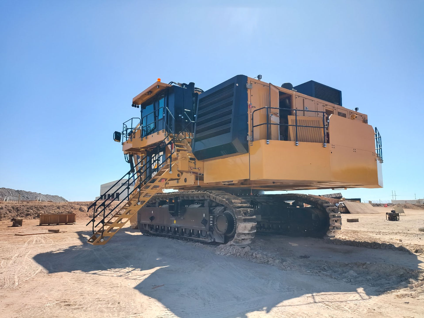 Used Caterpillar 6020B Backhoe Loader for Sale detail view