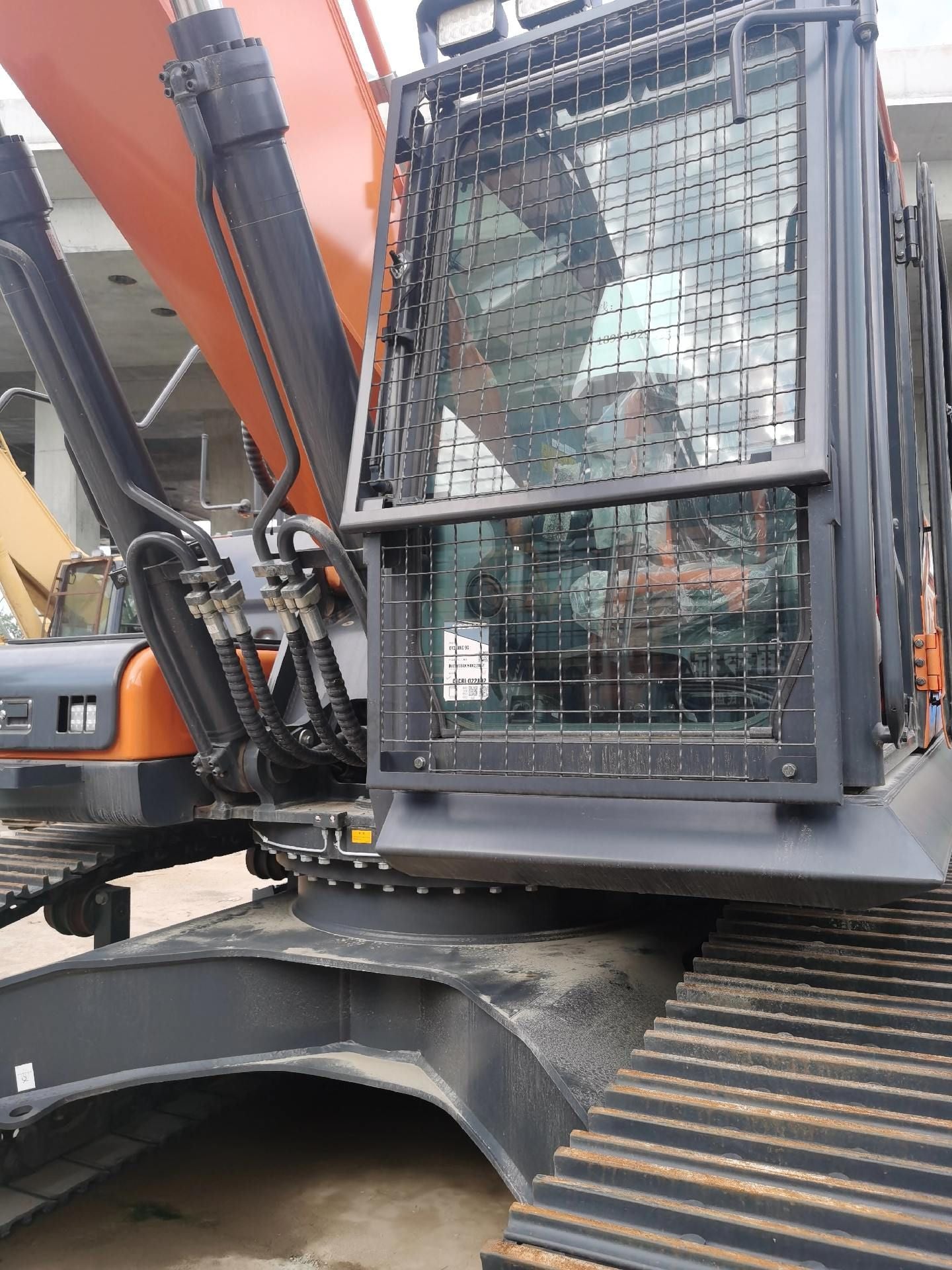 Used Doosan DX380LC-9C Excavator for Sale rear side view