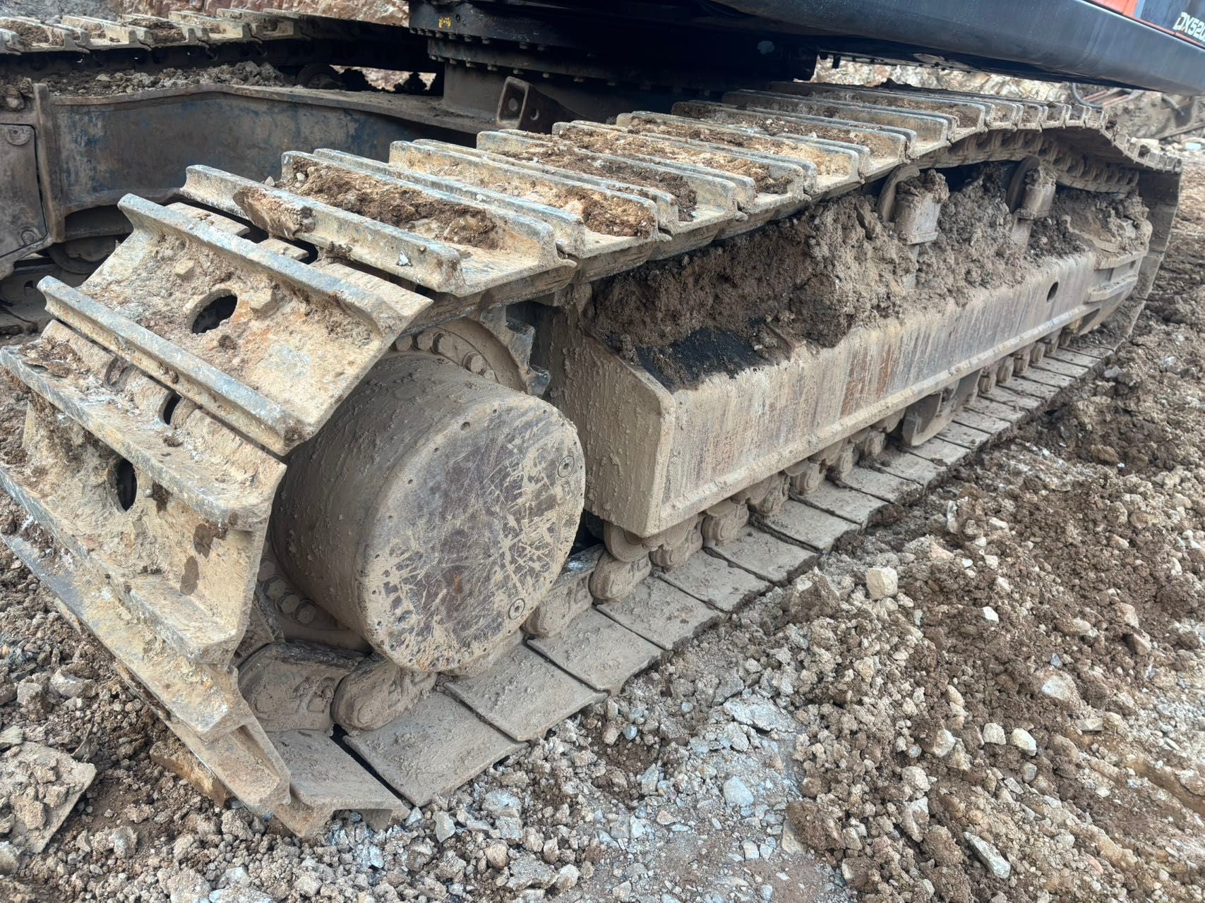 Used Doosan DX520LC-9C Excavator for Sale front view