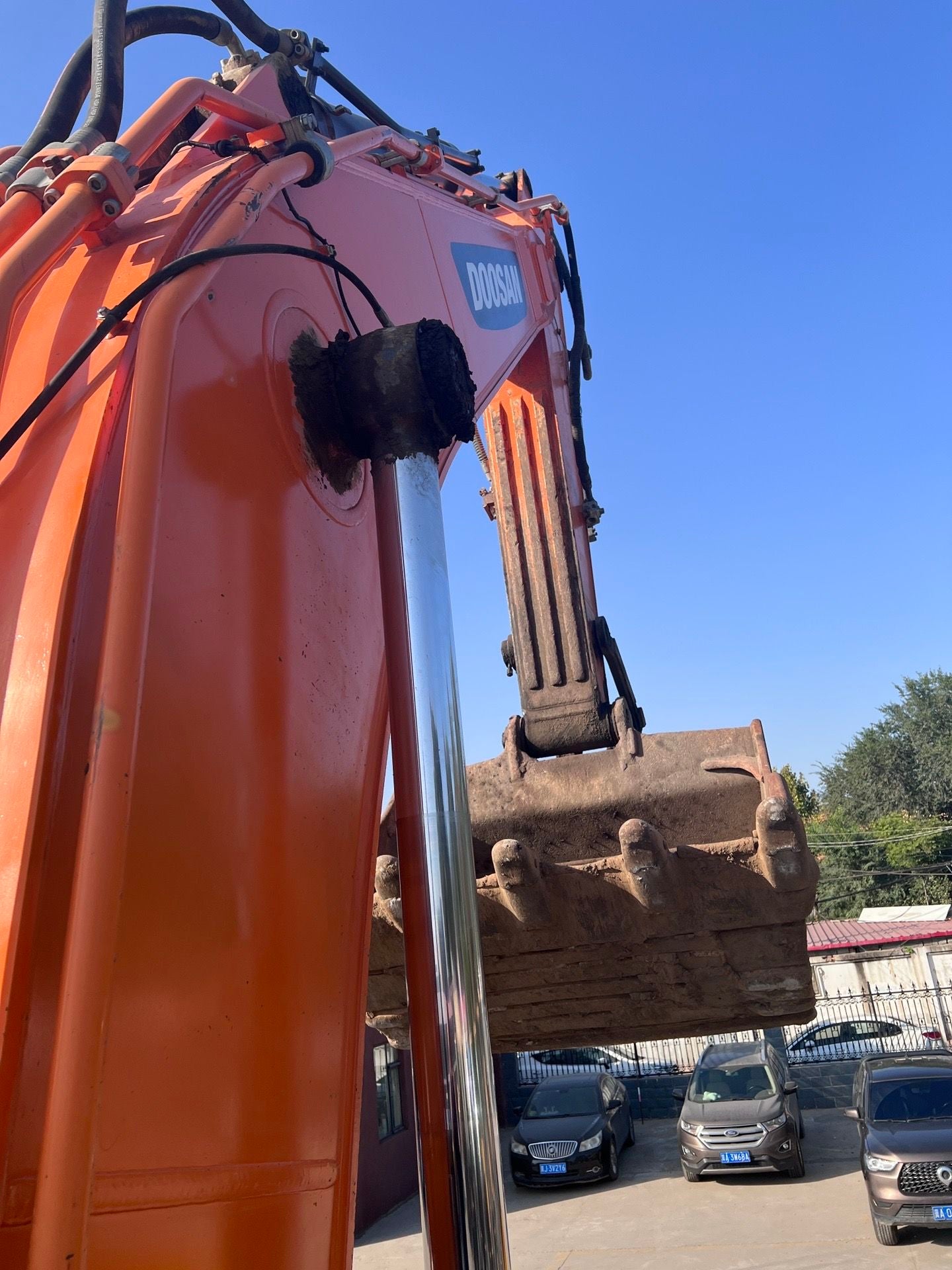 Used Doosan DX450LC-9C Excavator for Sale front view
