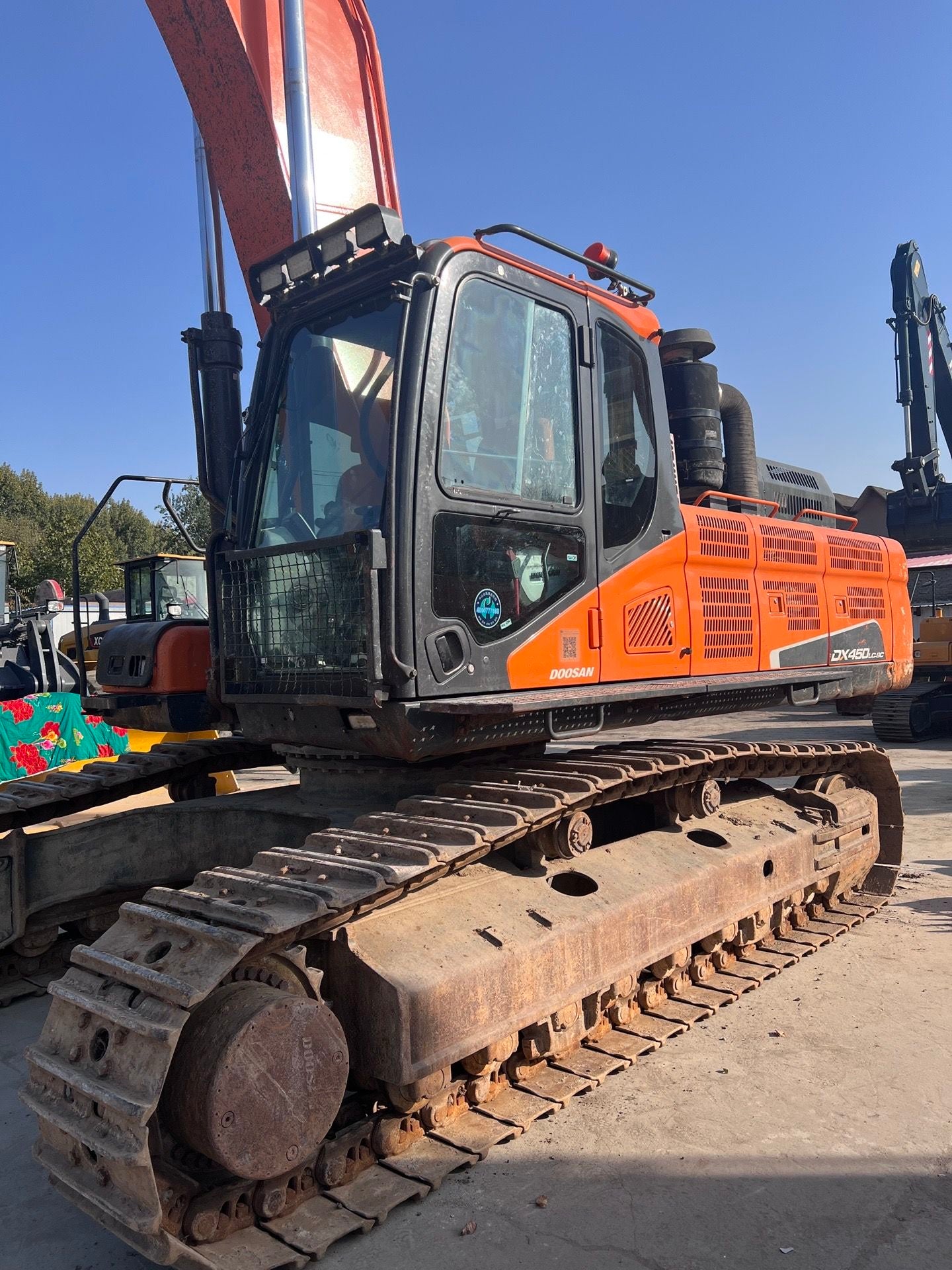 Used Doosan DX450LC-9C Excavator for Sale detail view