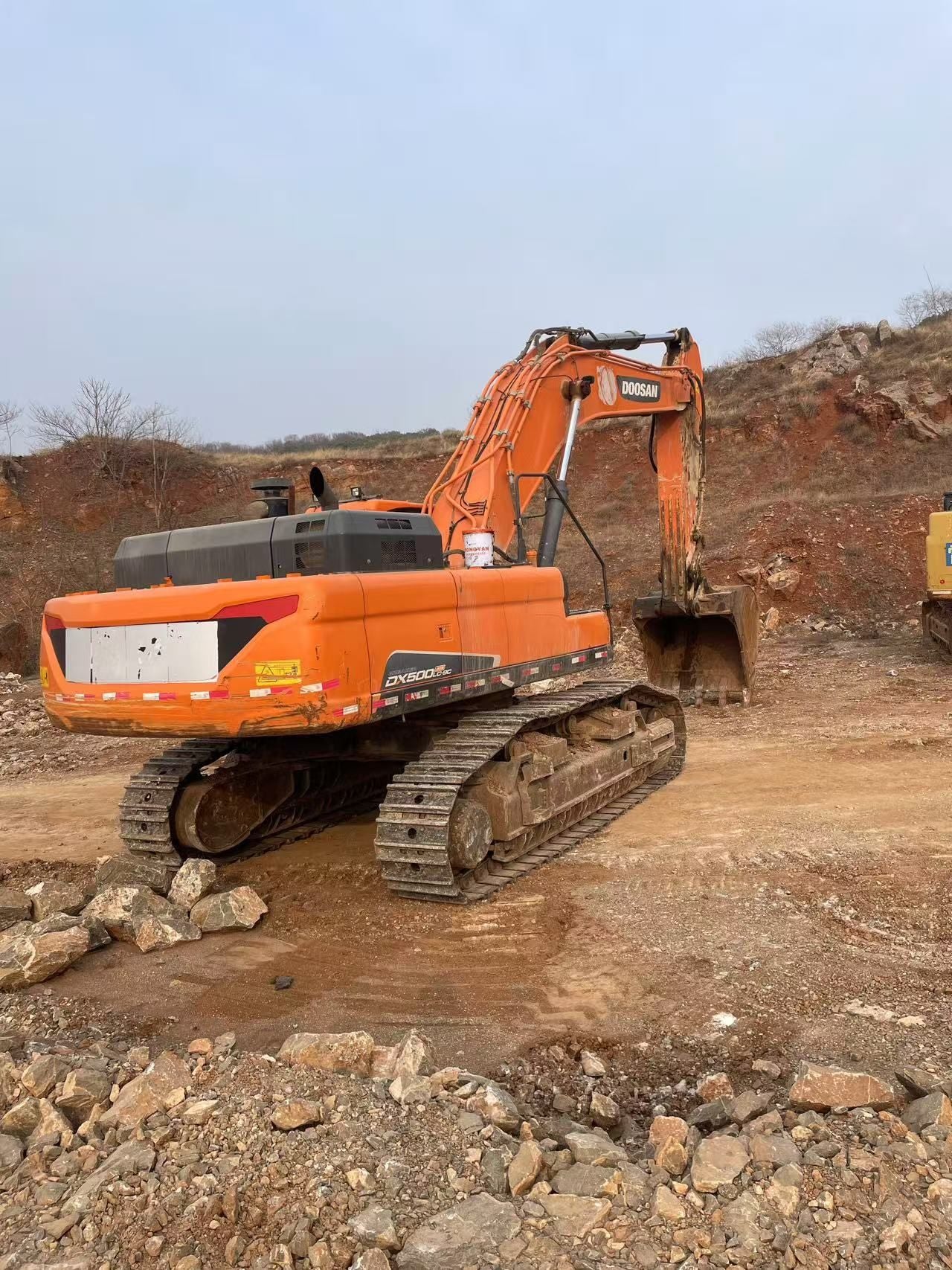 Used Doosan DX500LC-9C Excavator for Sale rear side view