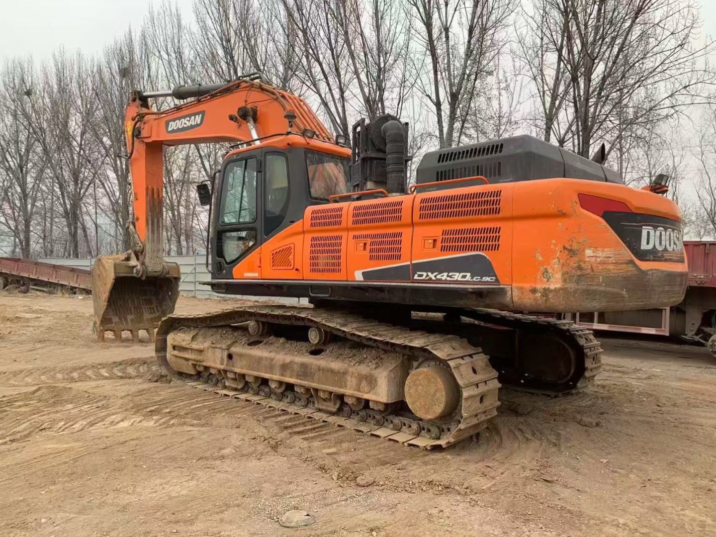 Used Doosan DX430LC-9C Excavator for Sale rear side view