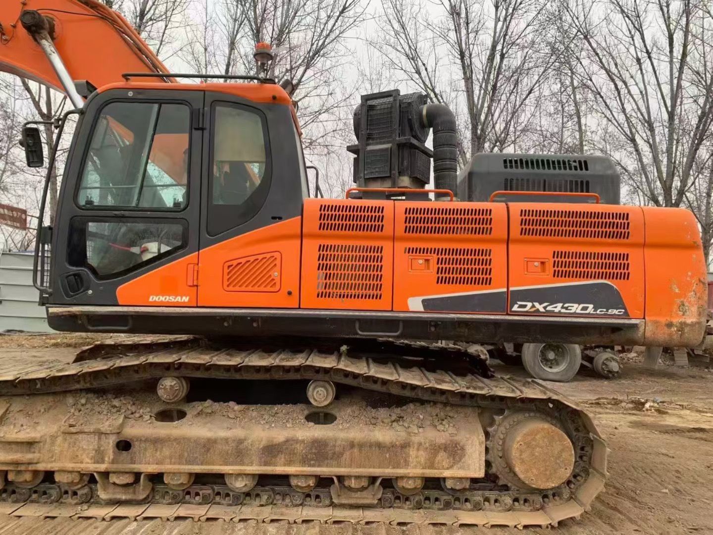 Used Doosan DX430LC-9C Excavator for Sale front view