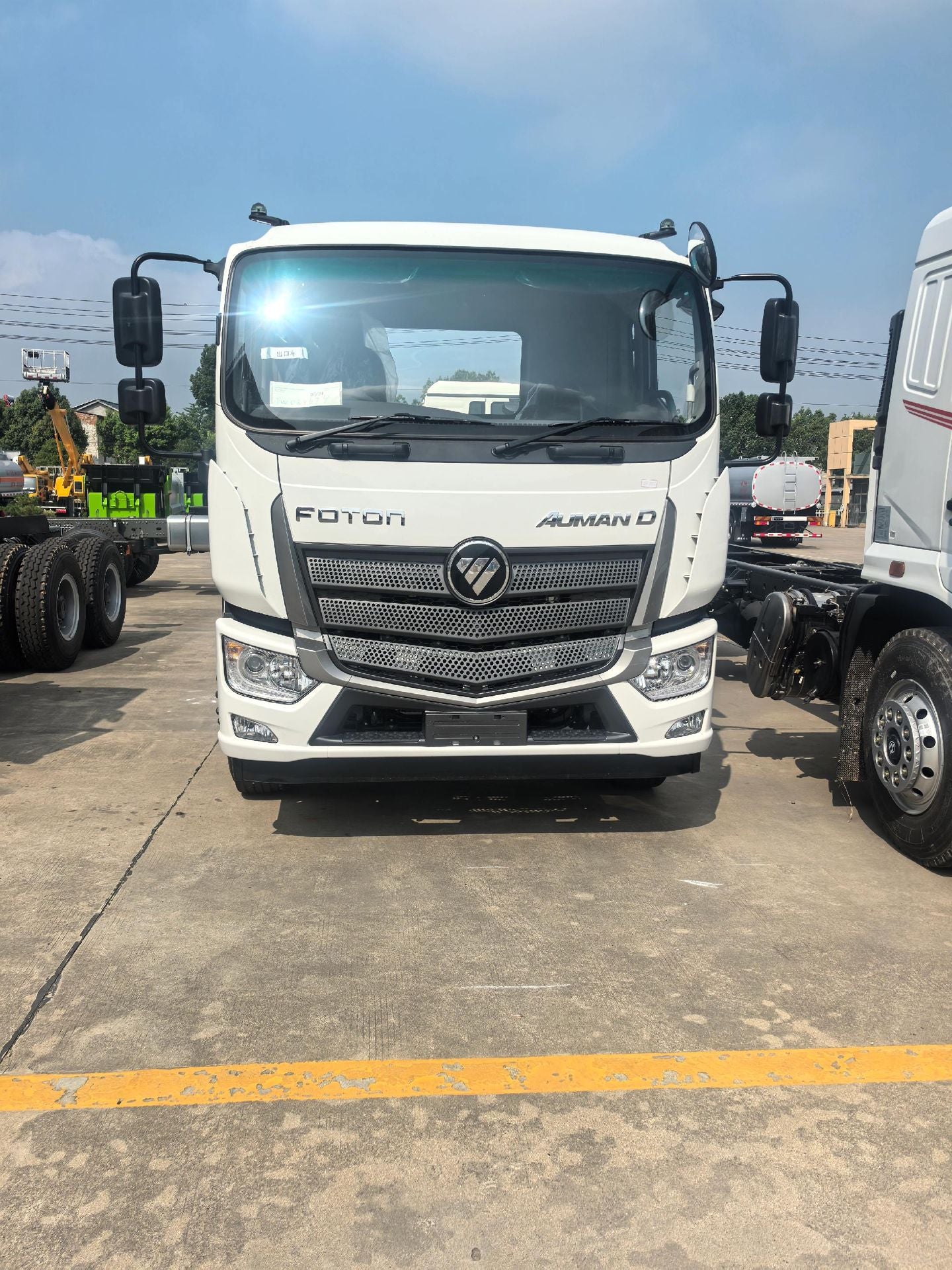 New Foton 170HP Truck Chassis for Sale detail view