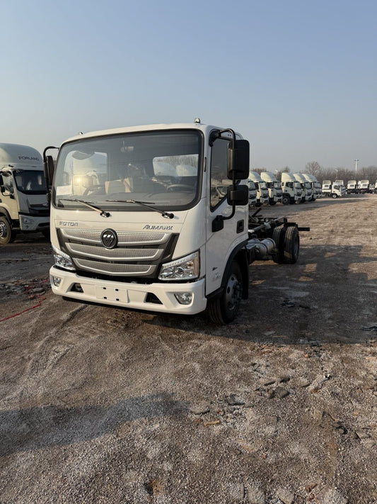 New Foton 141HP Truck Chassis for Sale rear side view
