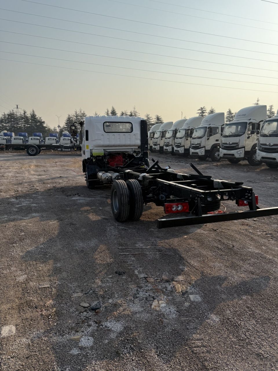 New Foton 141HP Truck Chassis for Sale front view