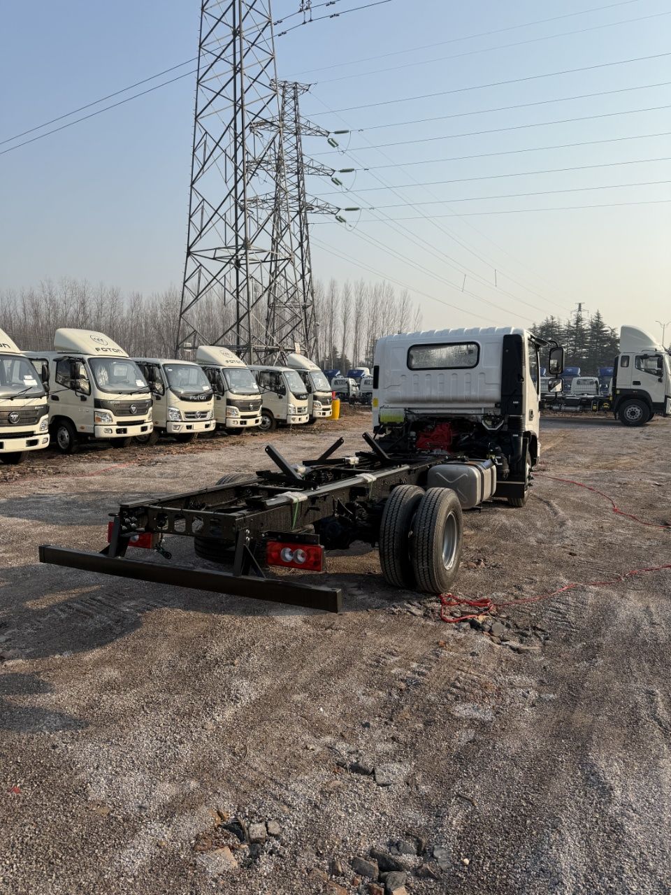 New Foton 141HP Truck Chassis for Sale detail view