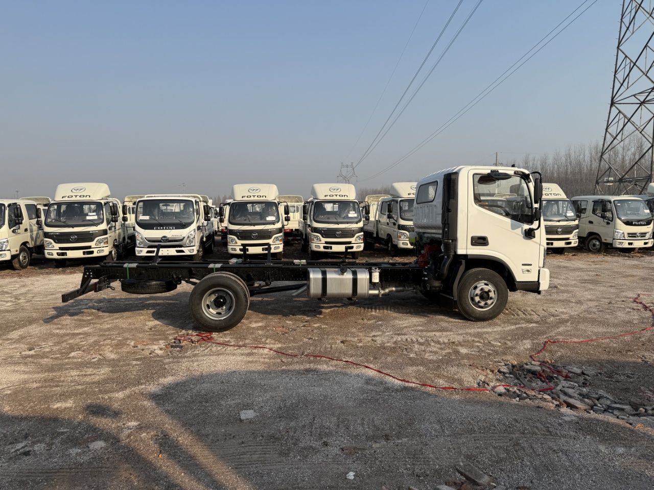 New Foton 141HP Truck Chassis for Sale detail view