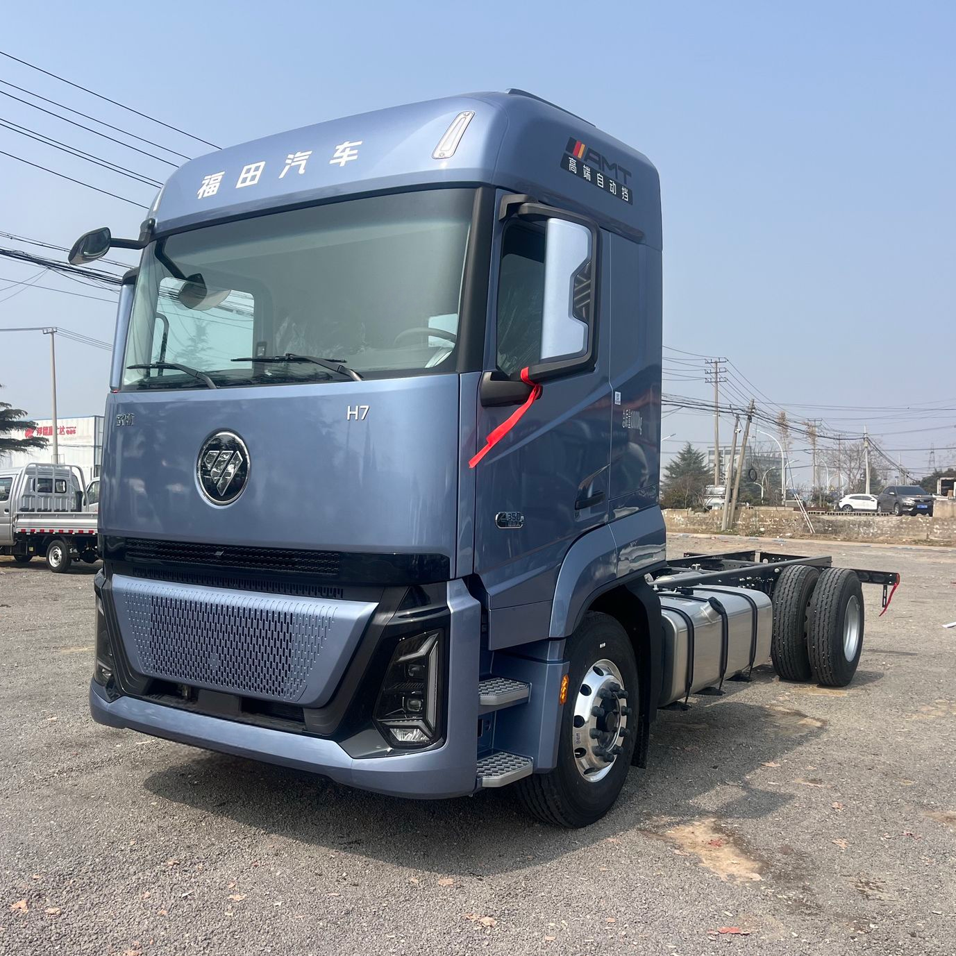 New Foton 350HP Truck Chassis for Sale side view