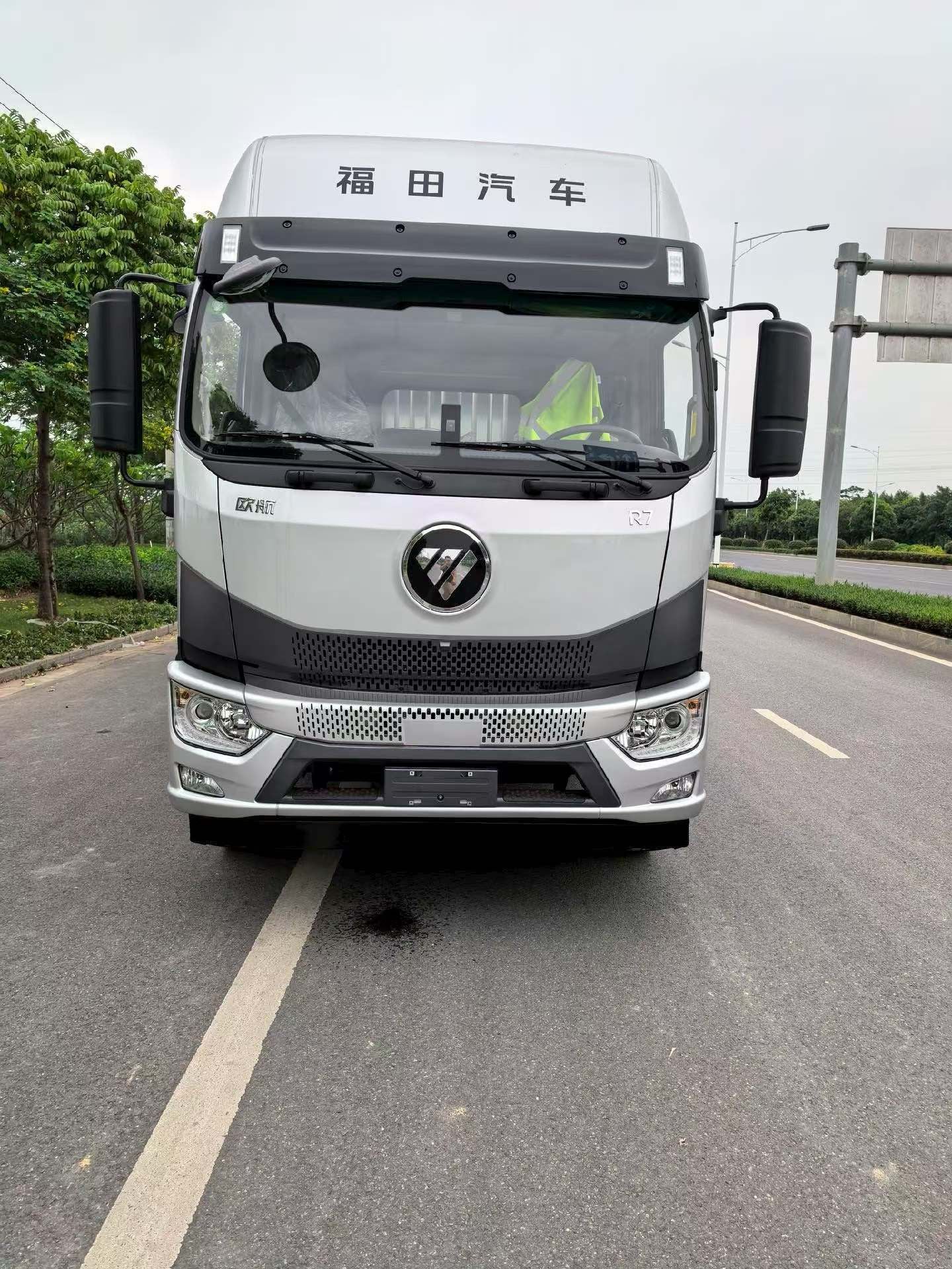 New Foton 280HP Van Truck for Sale rear side view