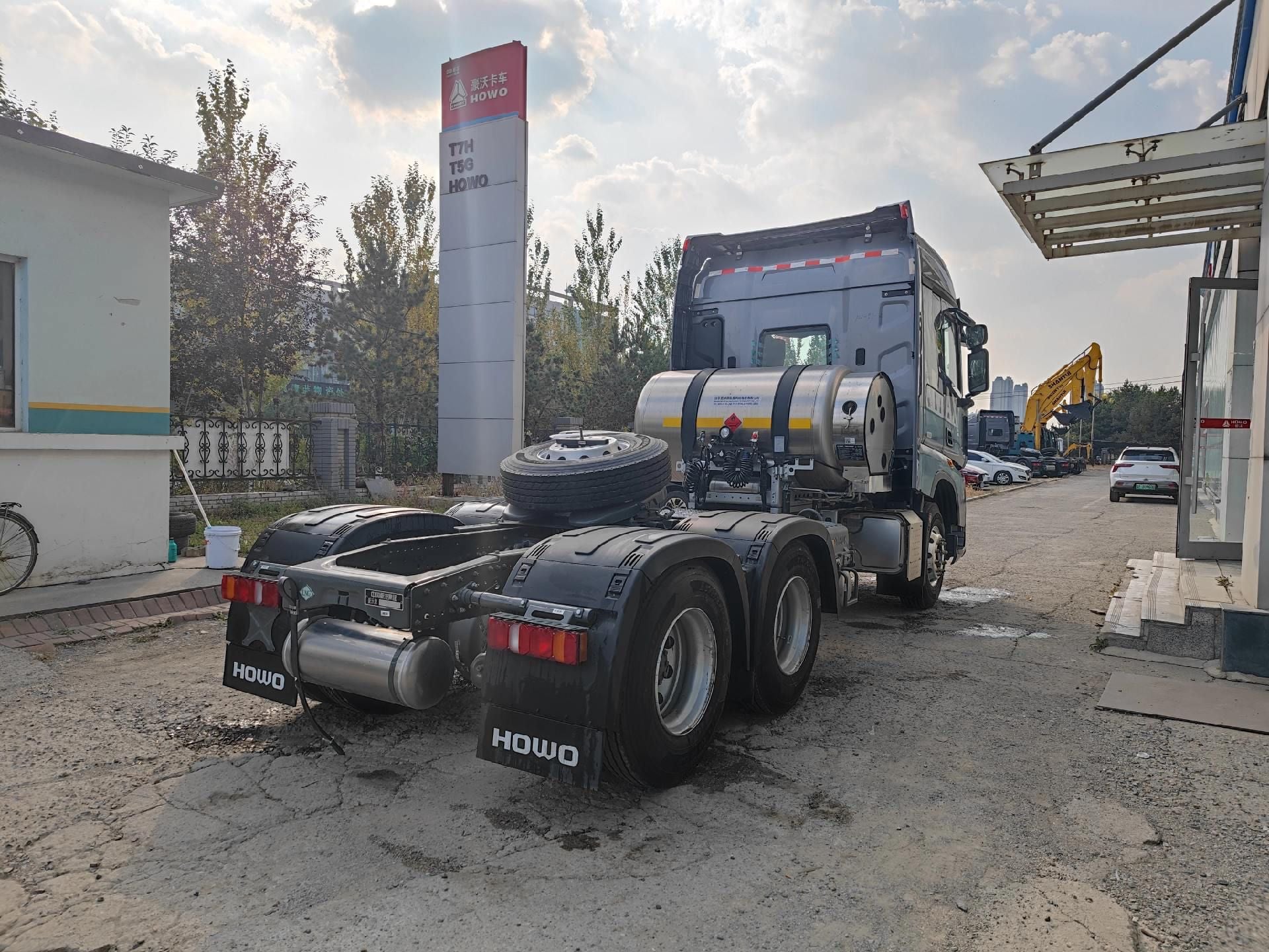 New Howo 480HP Truck Chassis for Sale - Updated Model front view