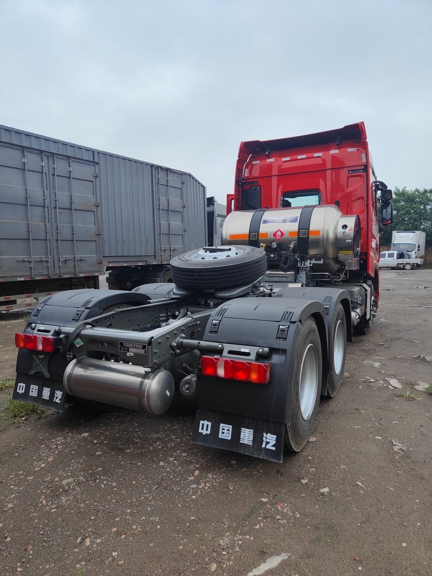 New Howo 530HP Truck Chassis for Sale front view