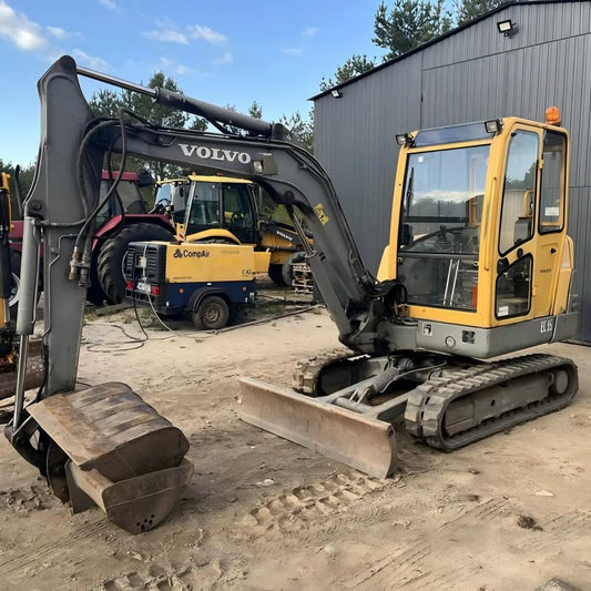 Used Volvo EC35 Excavator for Sale rear side view