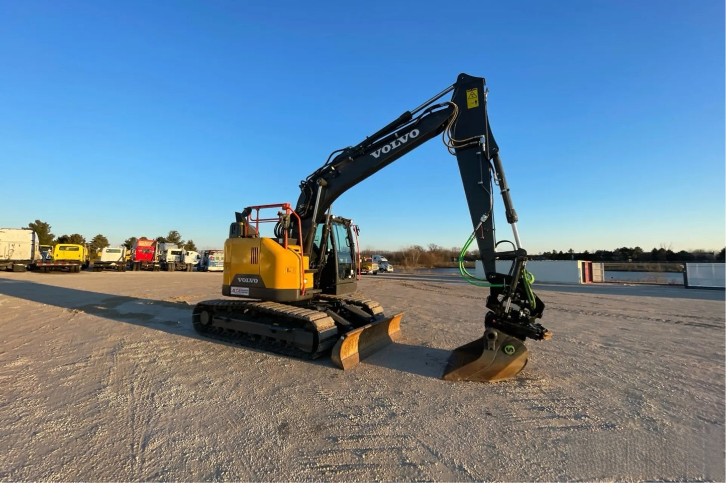 Used Volvo ECR145 Excavator for Sale detail view