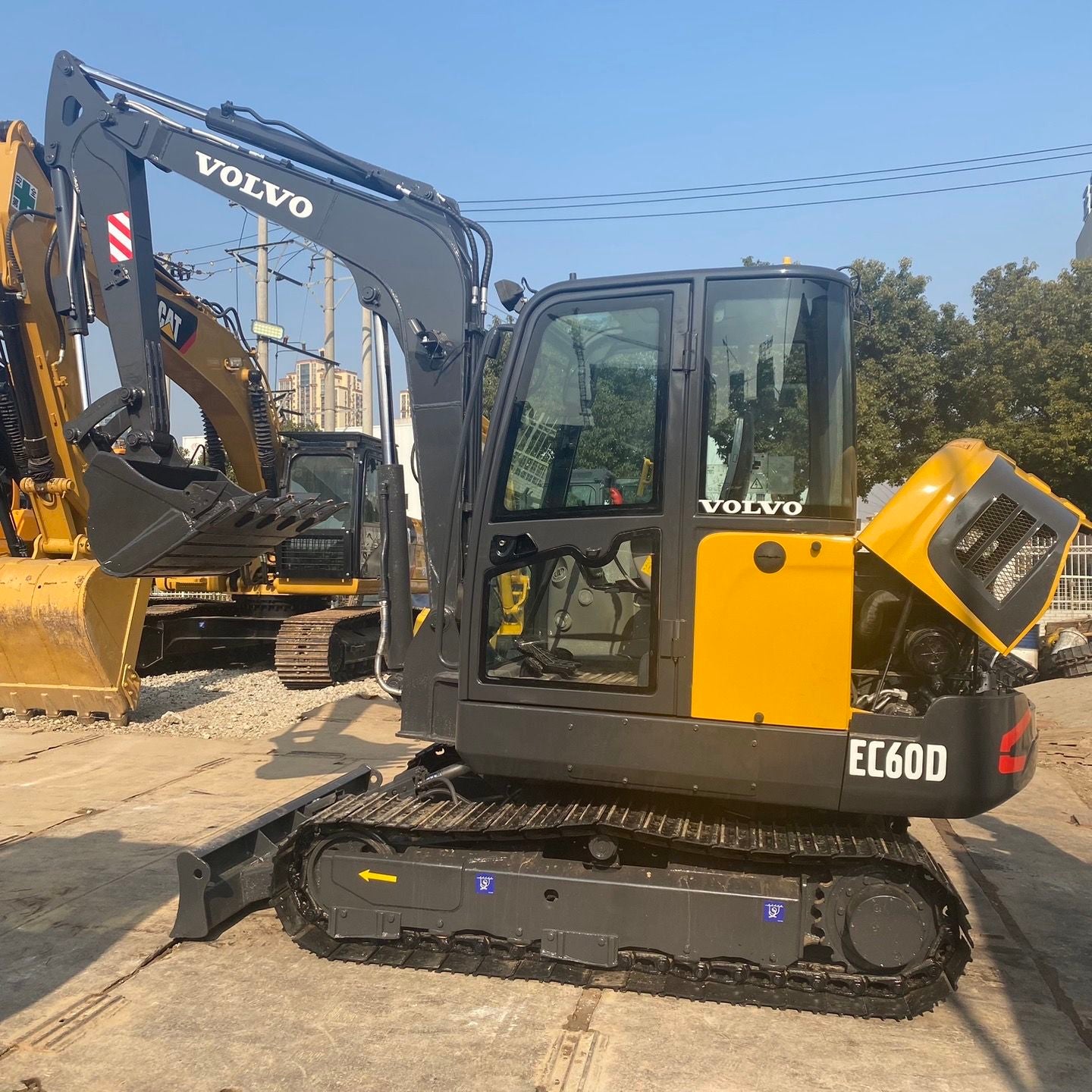 Used Volvo EC60D Excavator for Sale side view