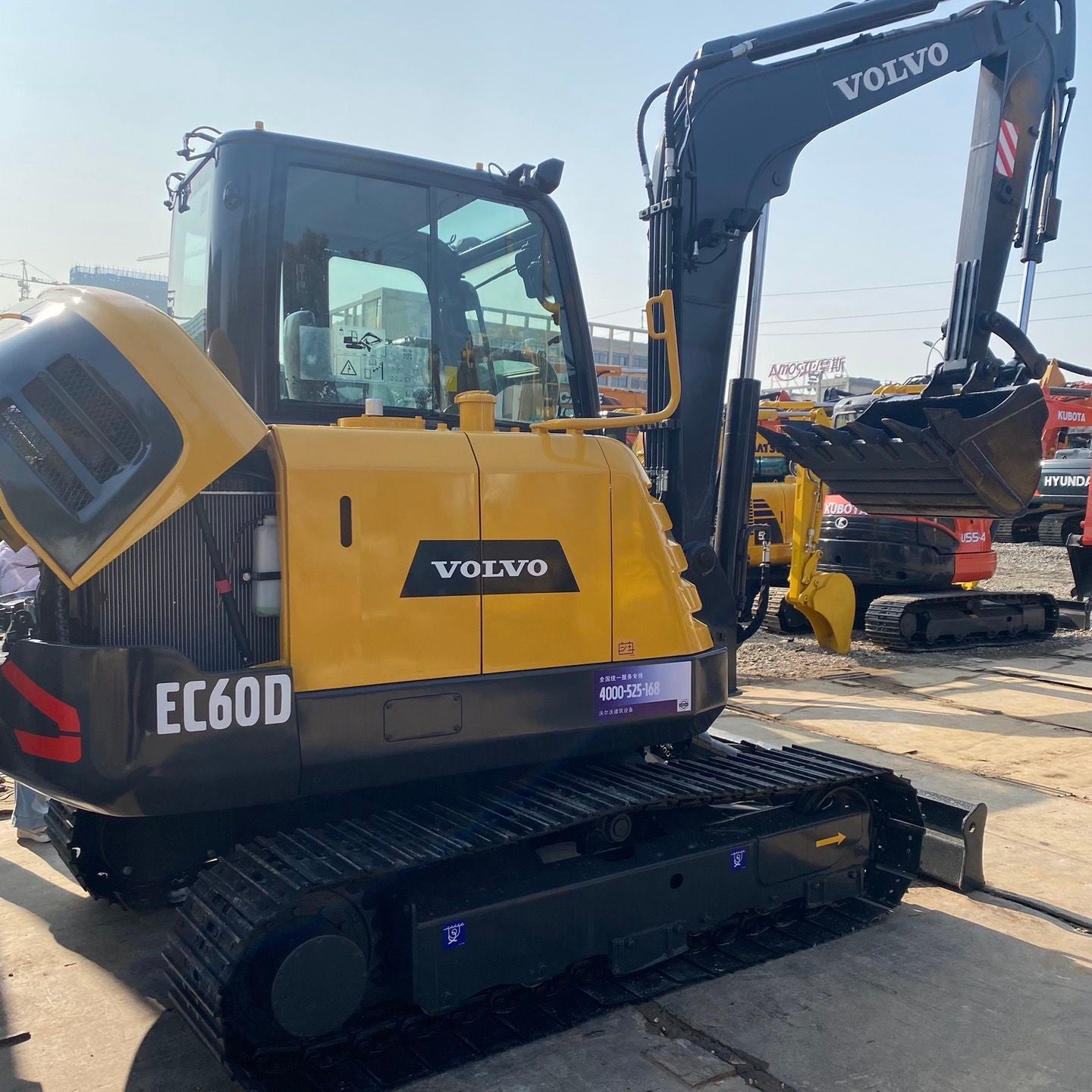 Used Volvo EC60D Excavator for Sale detail view