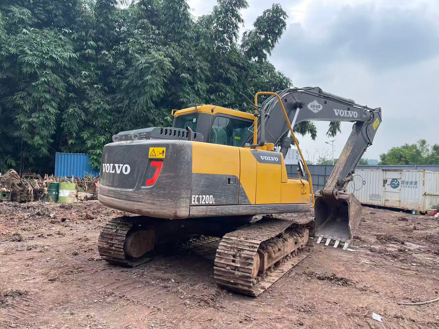 Used Volvo EC120D Excavator for Sale detail view
