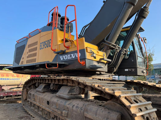 Used Volvo EC950 Excavator for Sale rear side view