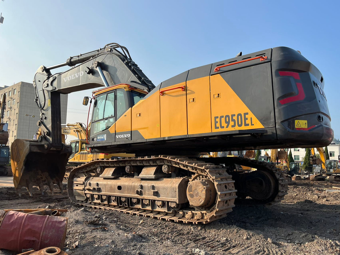 Used Volvo EC950 Excavator for Sale detail view
