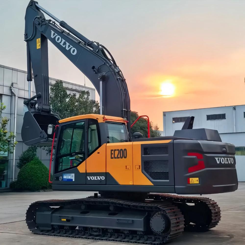 Used Volvo EC200 Excavator for Sale side view