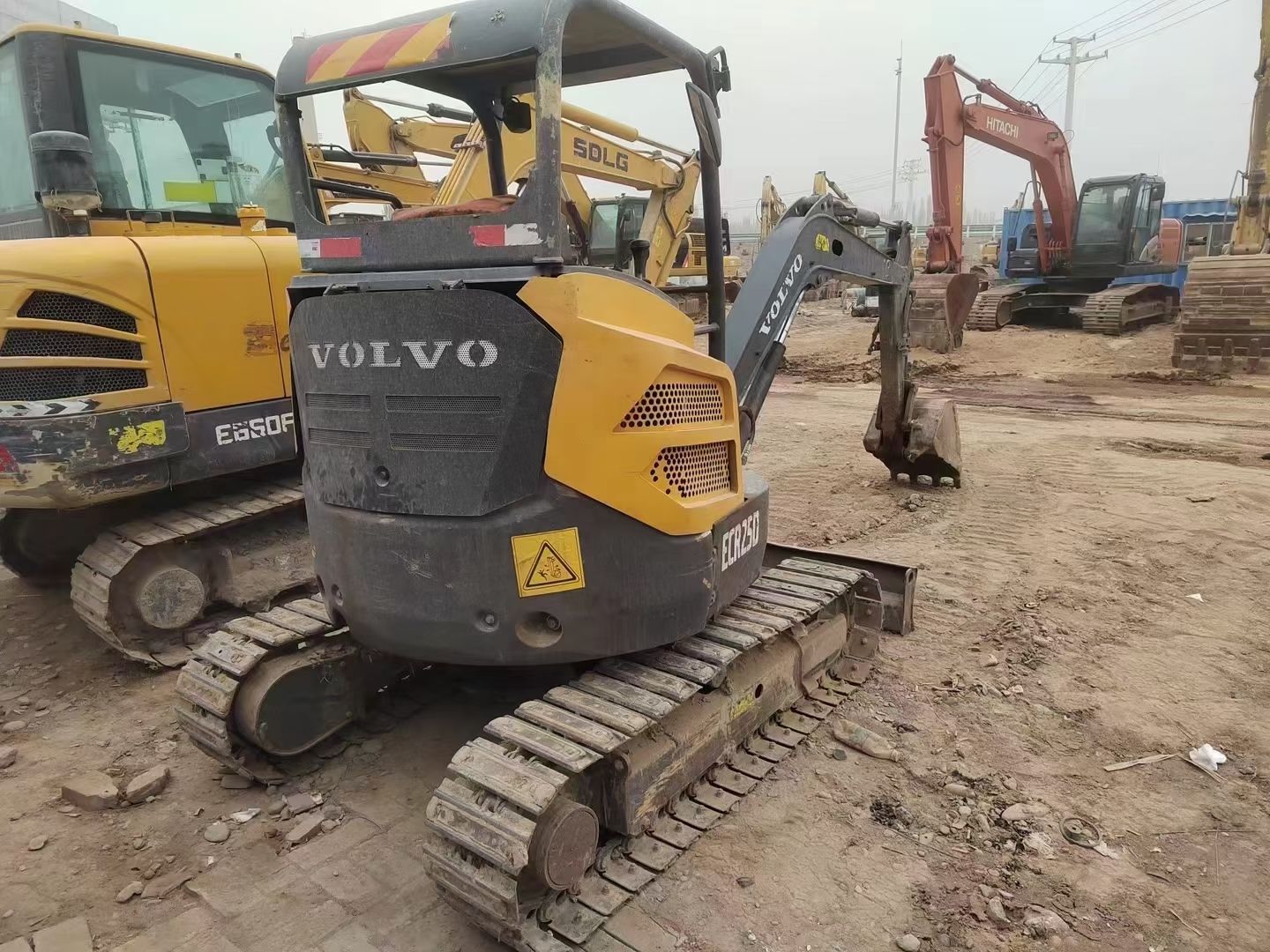 Used Volvo ECR25 Excavator for Sale detail view