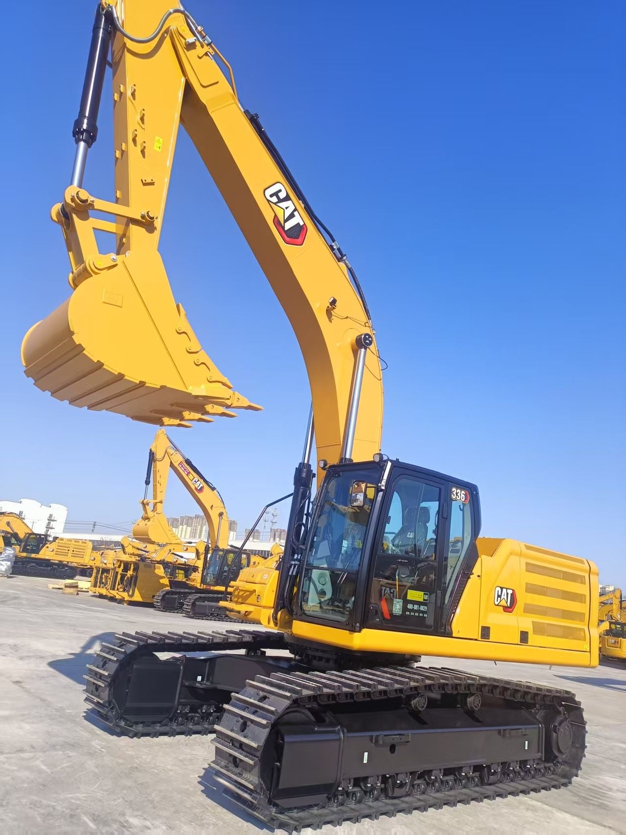 New Caterpillar 336 Excavator for Sale rear side view