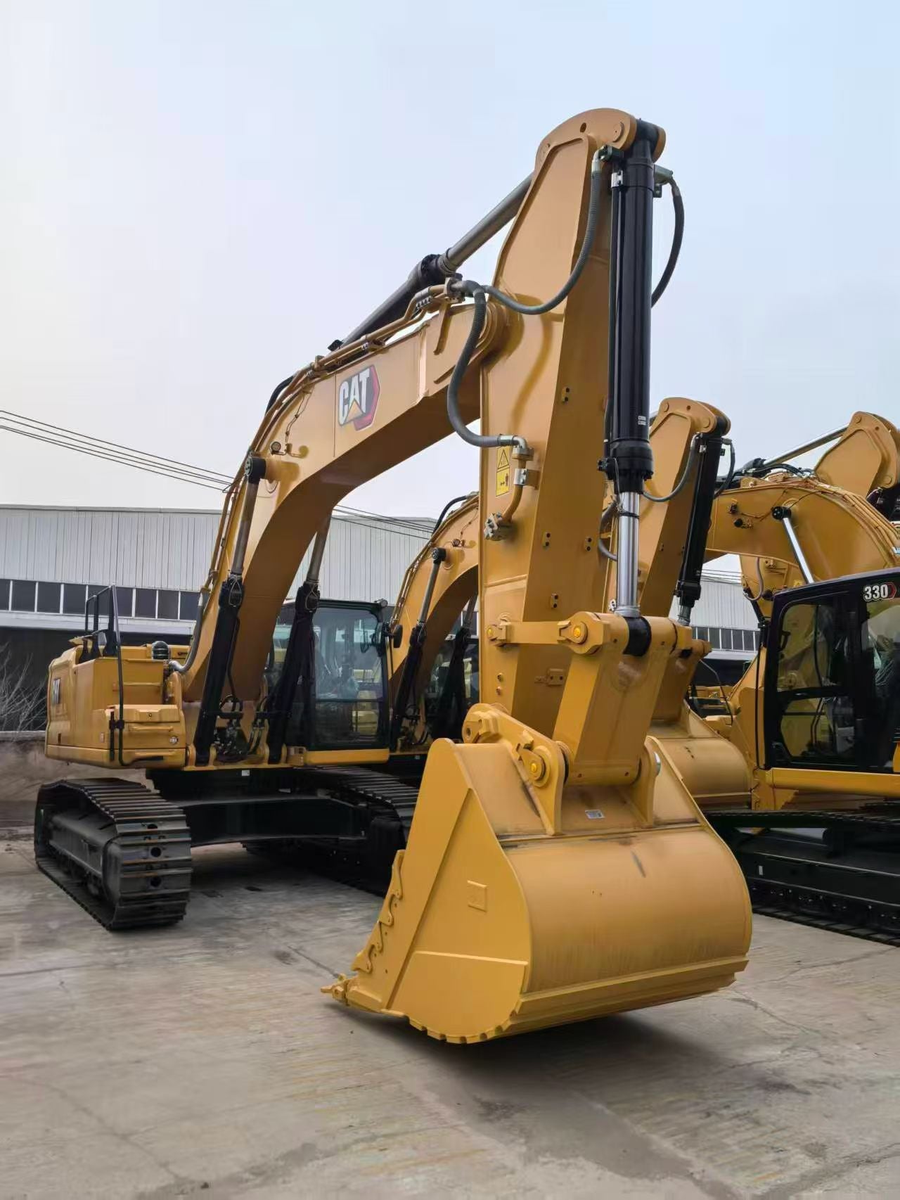 New Caterpillar 350 Excavator for Sale front view