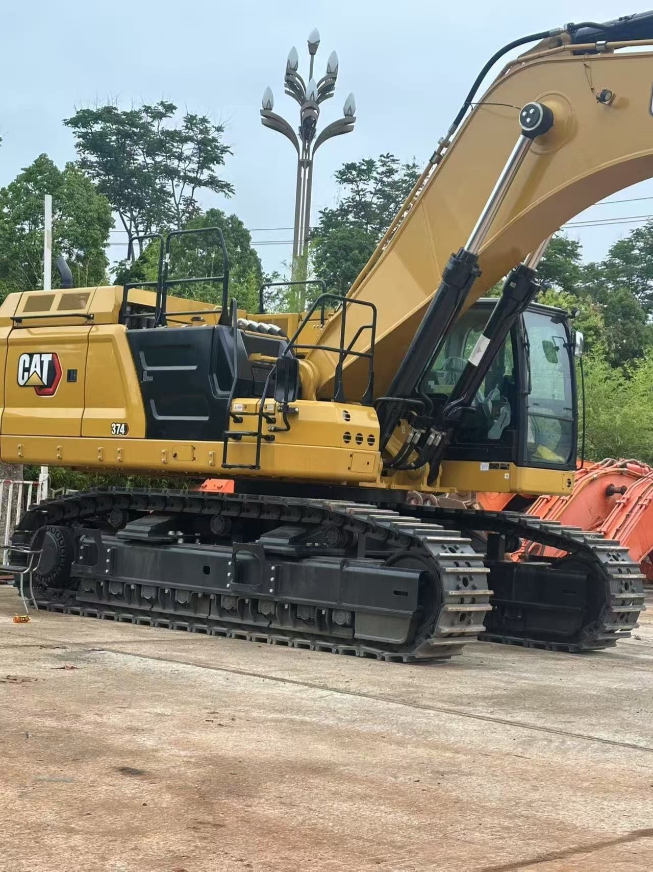 New Caterpillar 374 Excavator for Sale front view