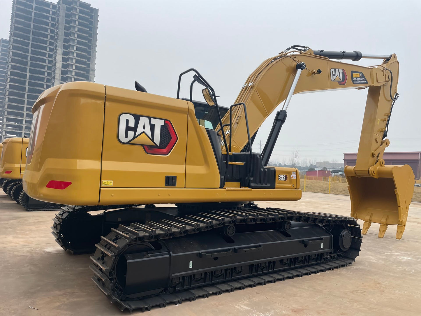 New Caterpillar 333 Excavator for Sale detail view