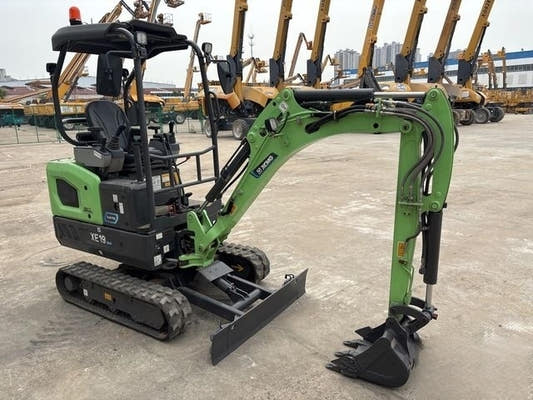 Used XCMG XE19EV Excavator for Sale rear side view