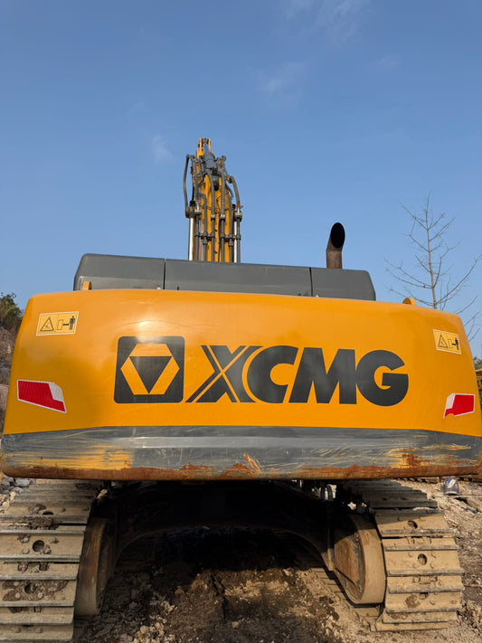 Used XCMG XE580DK Excavator for Sale rear side view