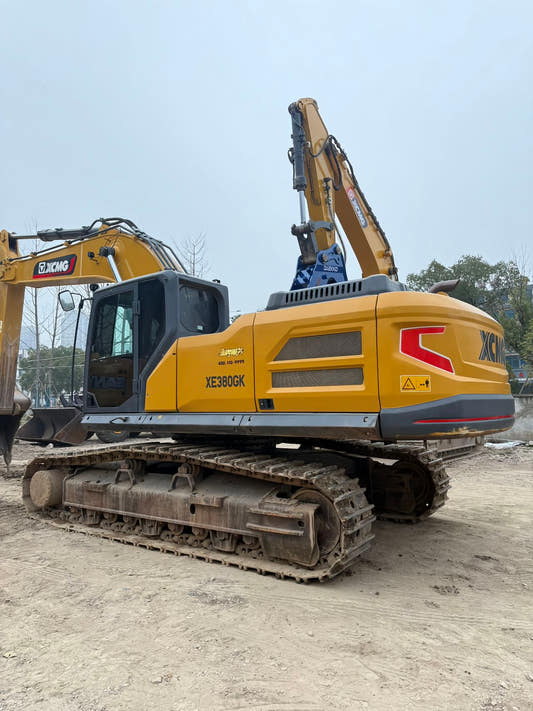 Used XCMG XE380GK Excavator for Sale rear side view