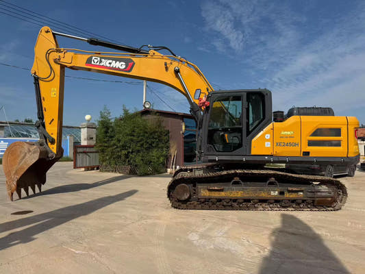 Used XCMG XE245GH Excavator for Sale rear side view