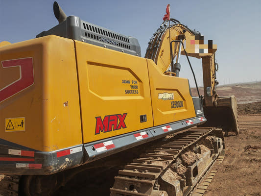Used XCMG XE600DK Excavator for Sale rear side view