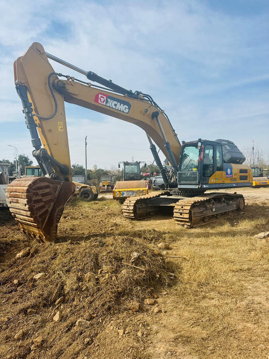 Used XCMG XE380DK Excavator for Sale rear side view