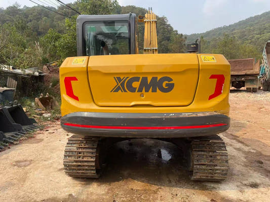 Used XCMG XE75GA Excavator for Sale rear side view