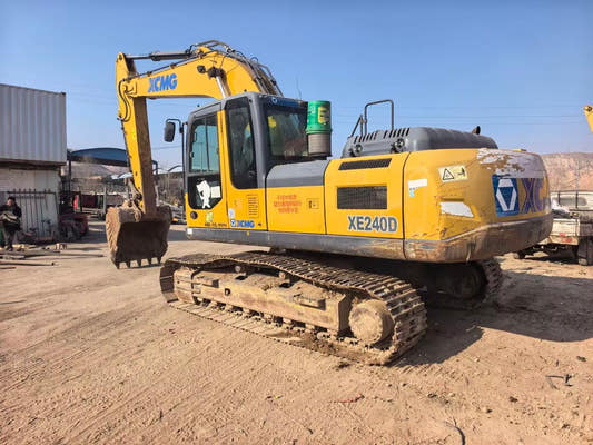 Used XCMG XE240D Excavator for Sale rear side view