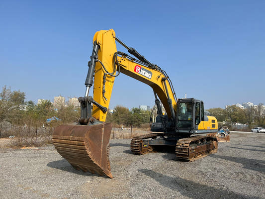 Used XCMG XE400DK Excavator for Sale rear side view