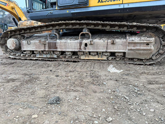 Used XCMG XE550DK Excavator for Sale rear side view