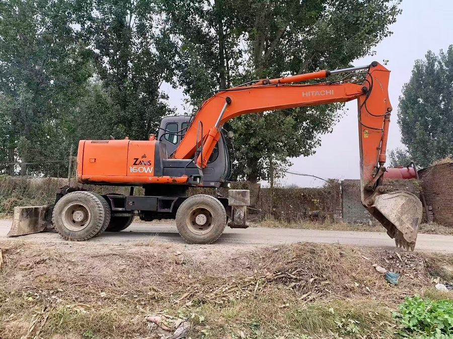 Used Hitachi EX160WD Crawler Excavator for Sale | Hitachi EX160WD Price detail photo 4