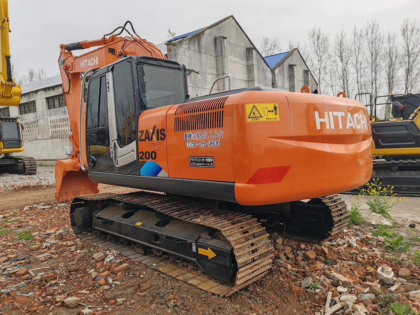 Used Hitachi EX200-1 Excavator for Sale detail view