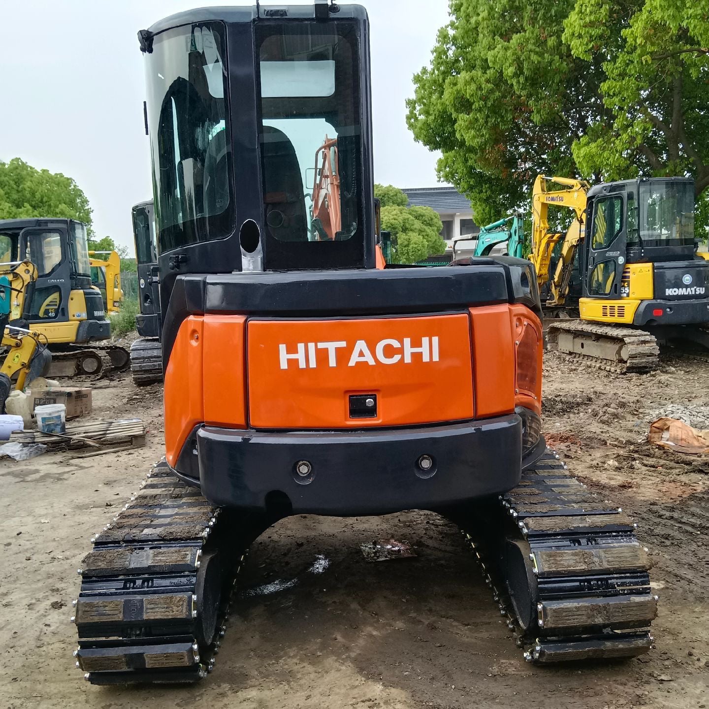 Used Hitachi ZX50 Excavator for Sale front view